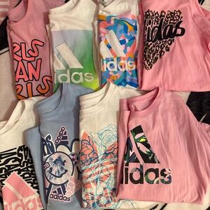 Girls Adidas T-Shirts